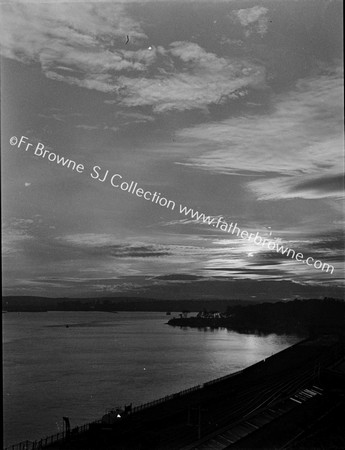 EVENING VIEW OF CORK HARBOUR